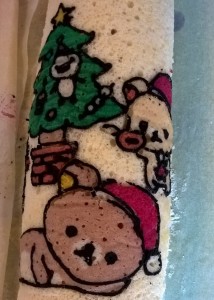 Christmas Relakuma roll cake 4